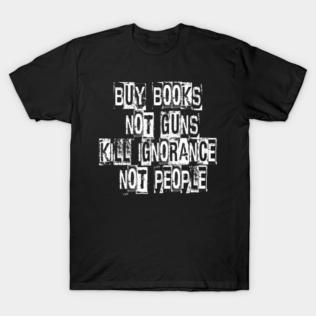 books T-Shirt by martian